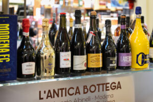 The Antica Bottega restaurant at Mercato Albinelli in Modena