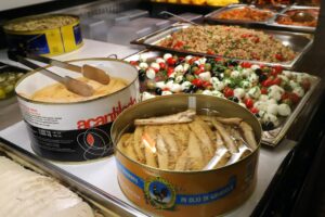 Il banco Bertani Ristorazione al Mercato Albinelli di Modena