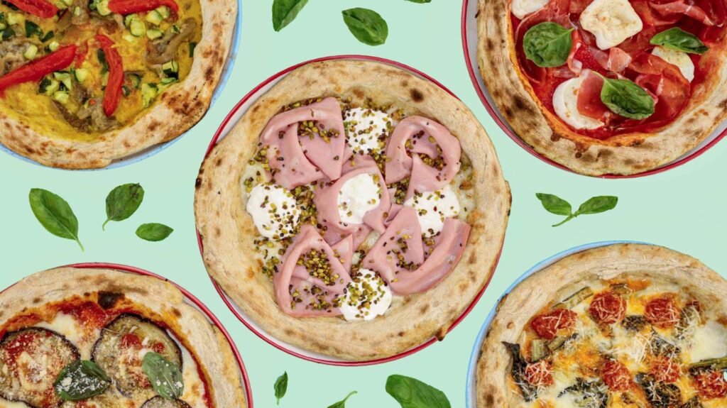 Il locale MozzaBella – La Bottega della pizza al Mercato Albinelli di Modena