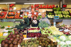 Detail of the L.D.M. Daniele e Lorella Vaschieri stall, Mercato Albinelli in Modena