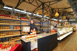 The Bortolotti Giuseppina stall at Mercato Albinelli in Modena