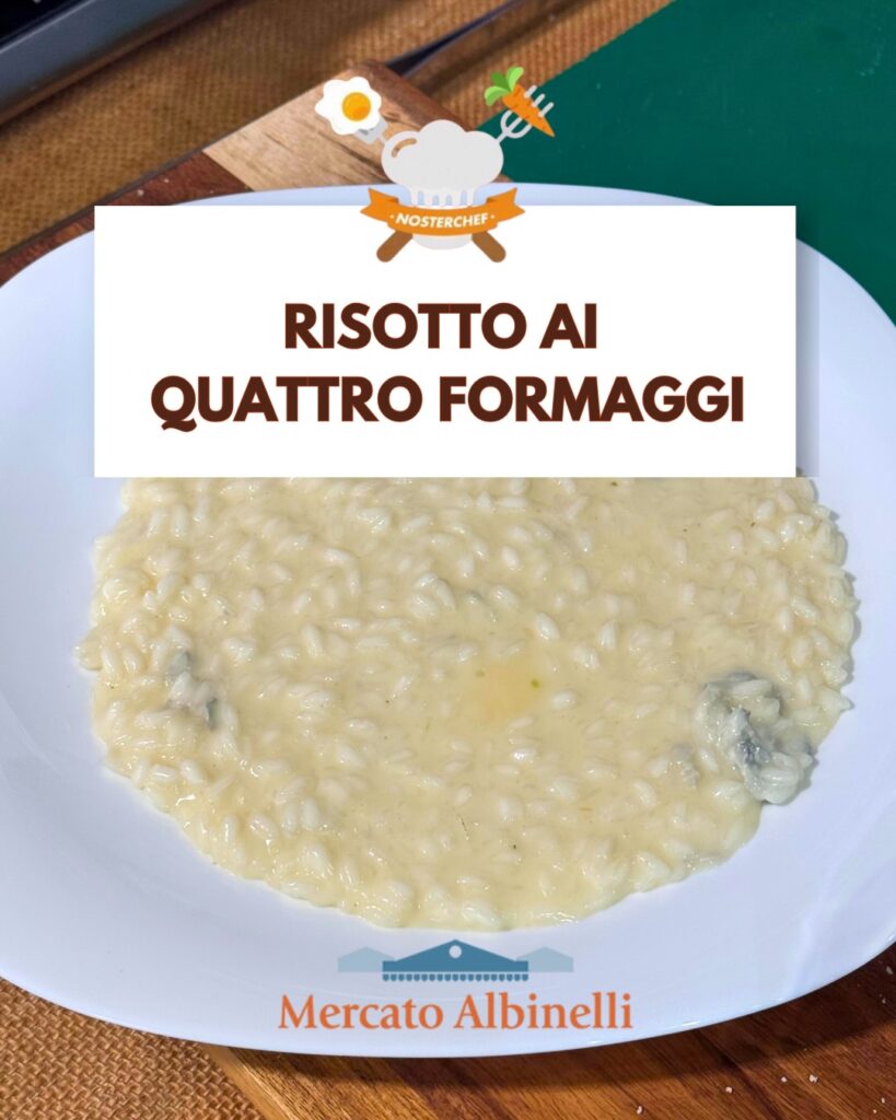 Four-cheese Risotto — Mercato Albinelli, Modena