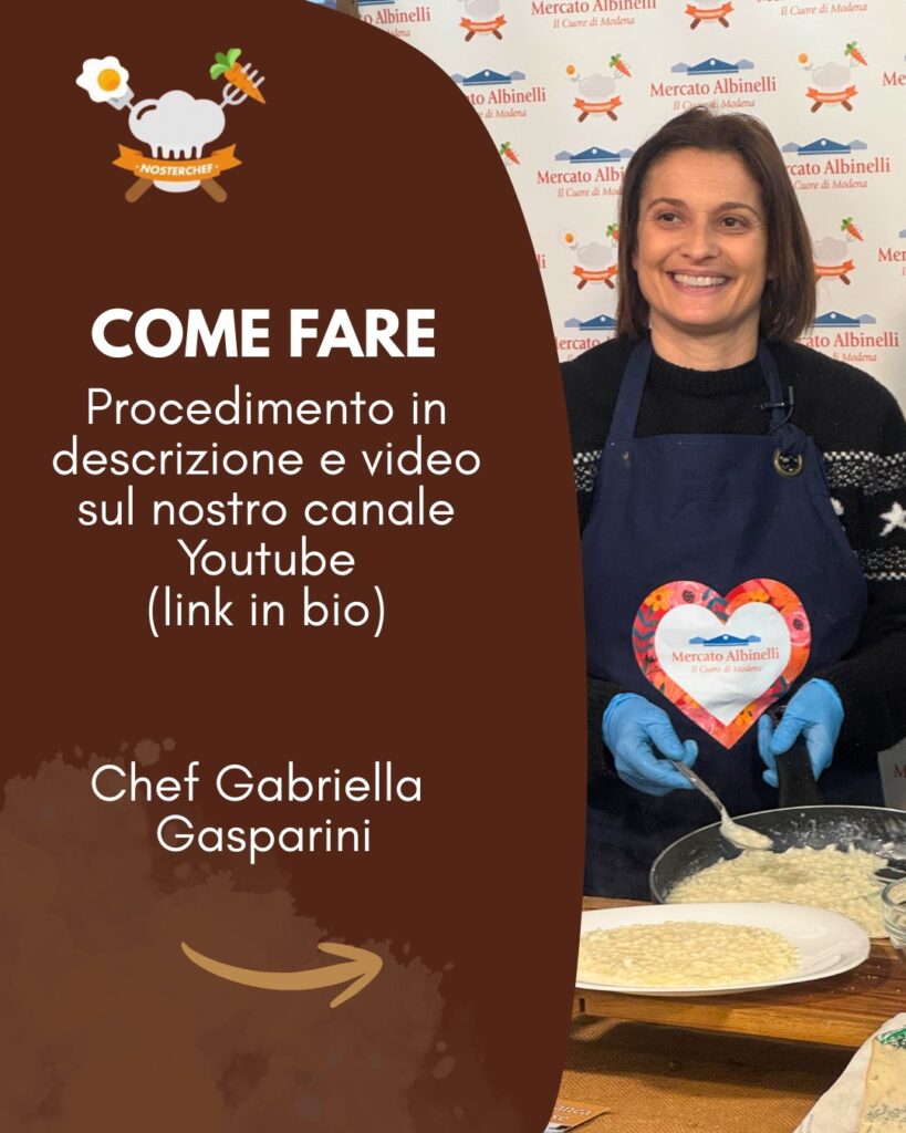 Four-cheese Risotto — Mercato Albinelli, Modena