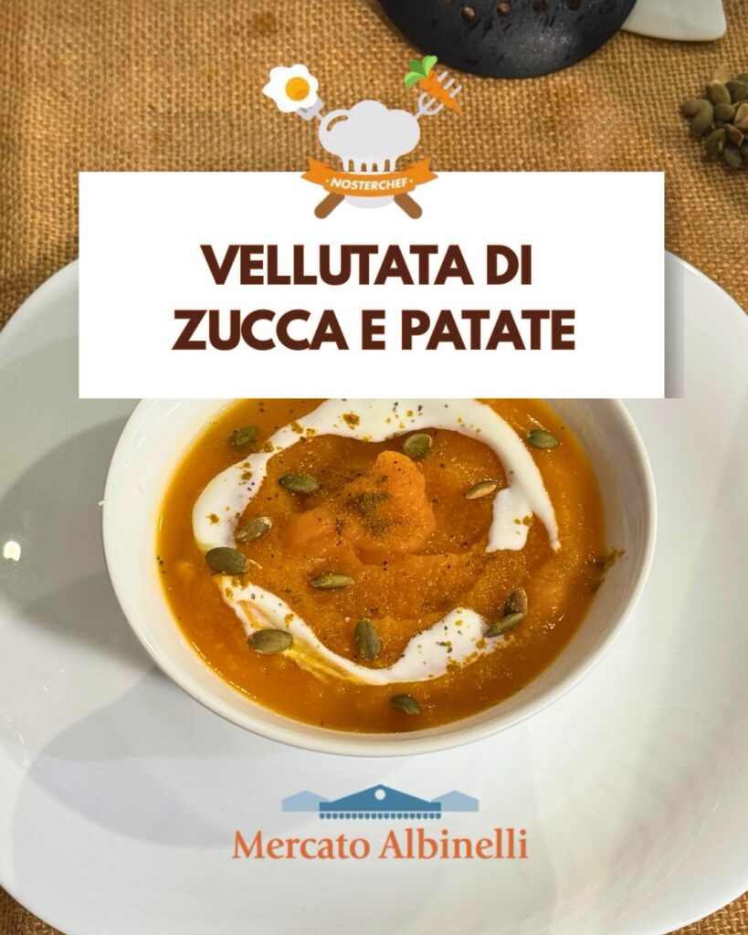 Pumpkin and Potato Soup — Mercato Albinelli, Modena