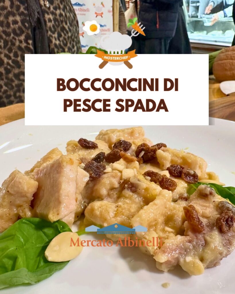 Bocconcini di Pesce Spada — Mercato Albinelli di Modena
