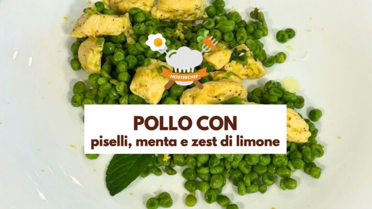 Pollo con Piselli, Menta e Zest di Limone — Mercato Albinelli di Modena