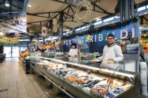 Pescheria Porto Garibaldi — pescheria al Mercato Albinelli di Modena