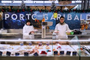 Prodotti di Pescheria Porto Garibaldi, pescheria al Mercato Albinelli di Modena