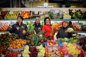 Il banco Cavalcanti Fratelli al Mercato Albinelli di Modena